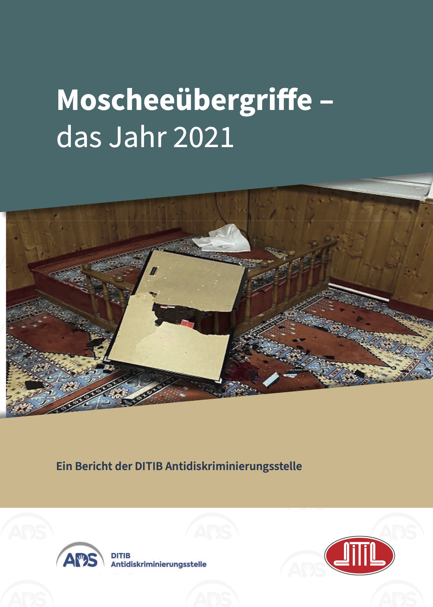 Cover: Moscheeübergriffe - das Jahr 2021